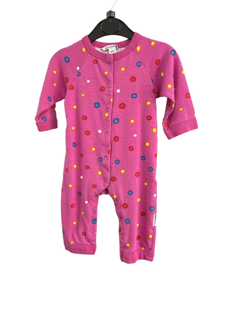 Preloved Marimekko - Pink Spotty Bodysuit (3-6m)