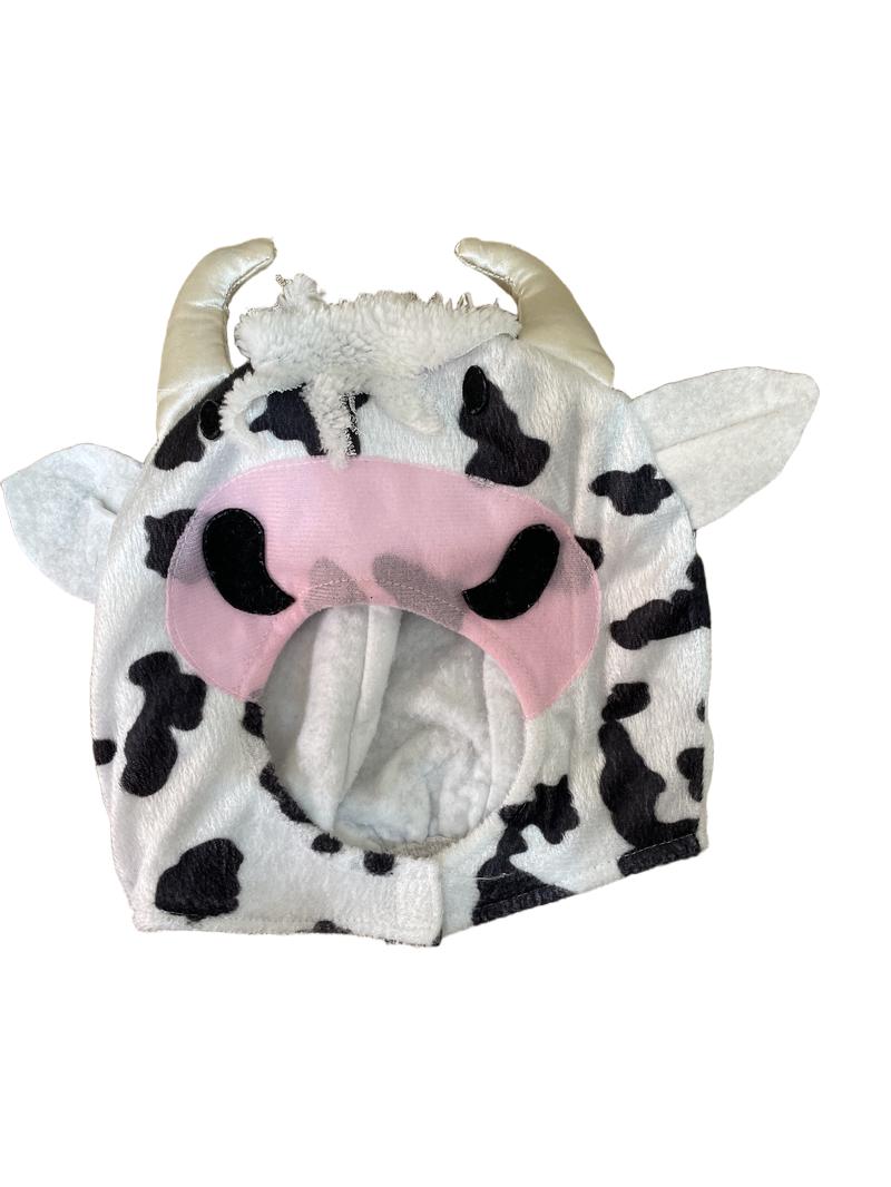 Preloved Unknown Brand - Cow Costume And Hat (2-3y, 3-4y, 4-5y)