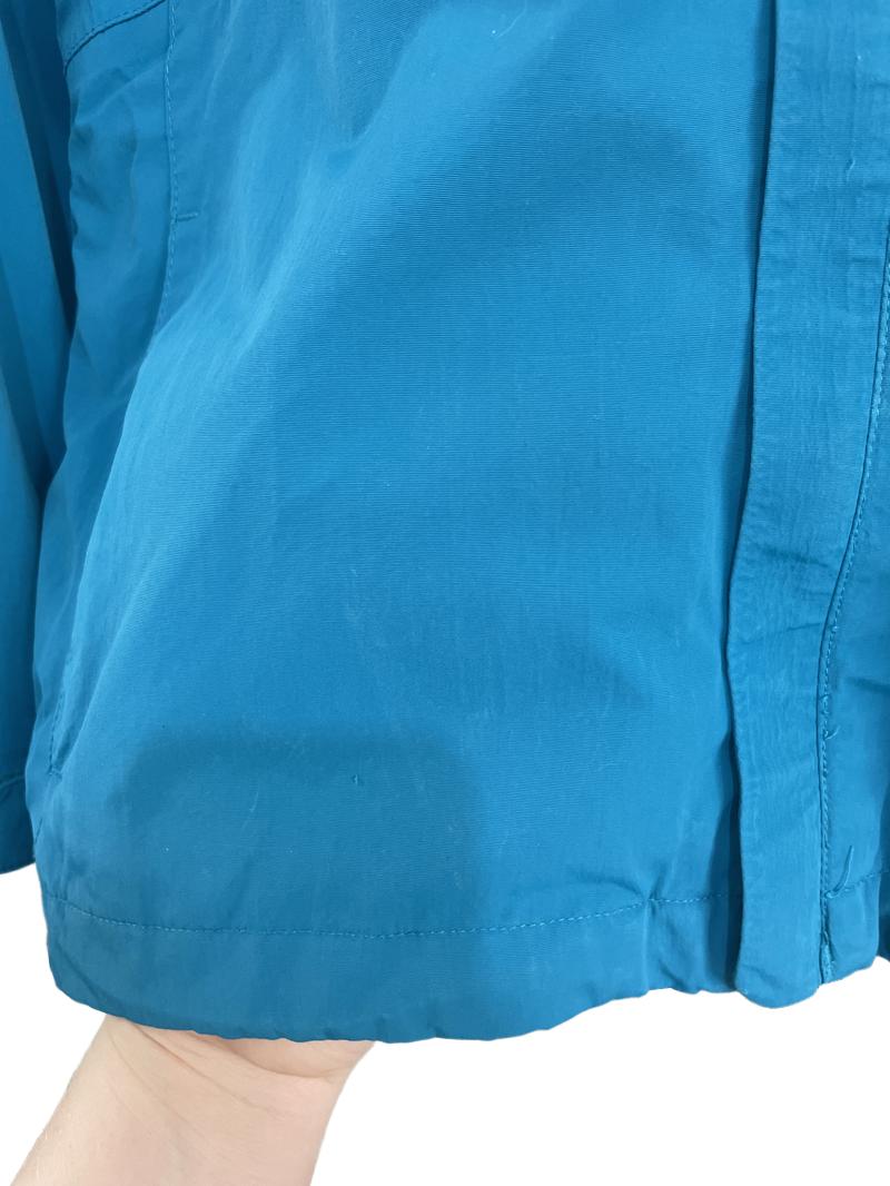 Preloved Polarn O. Pyret - Turquoise Blue Waterproof Rain Shell (10-11y)