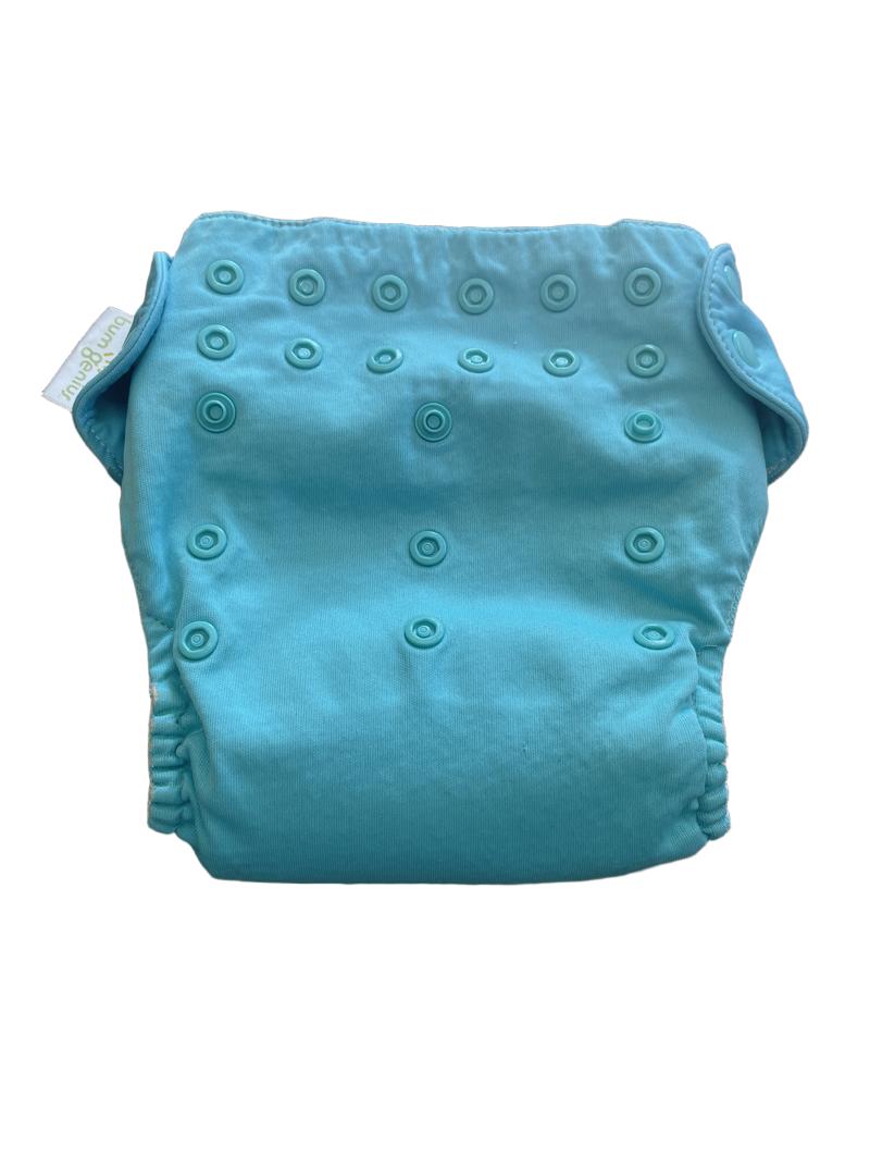 Preloved BumGenius - Light Blue Reusable Nappy.