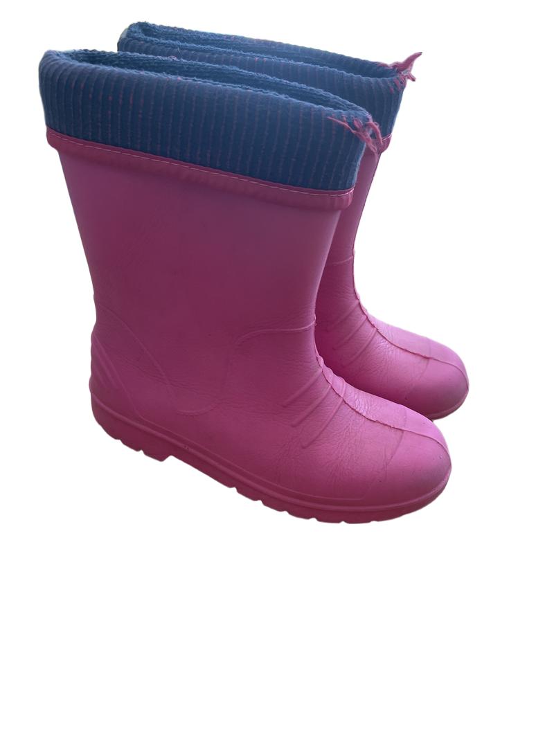 Preloved Demar - Pink Wellington Boots (13 UK)