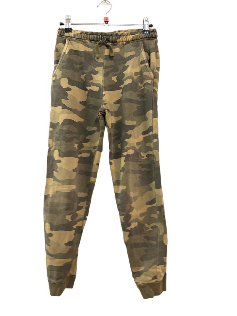 Preloved Marks & Spencer - Green Camouflage Joggers (10-11y)
