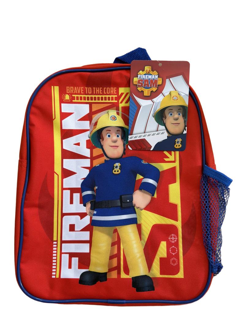 Preloved F&F - Fireman Sam Rucksack Backpack, NEW With Tags
