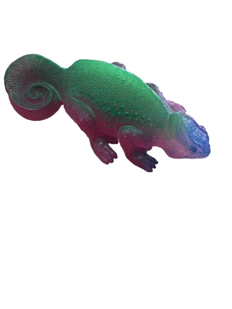 Preloved Toys - Chameleon Figure. - Unknown Brand