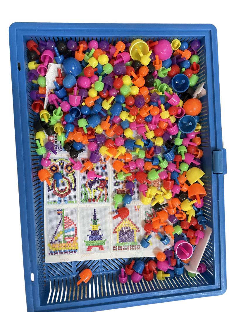 Preloved Toys - Plastic Peg Board - Unknown Brand