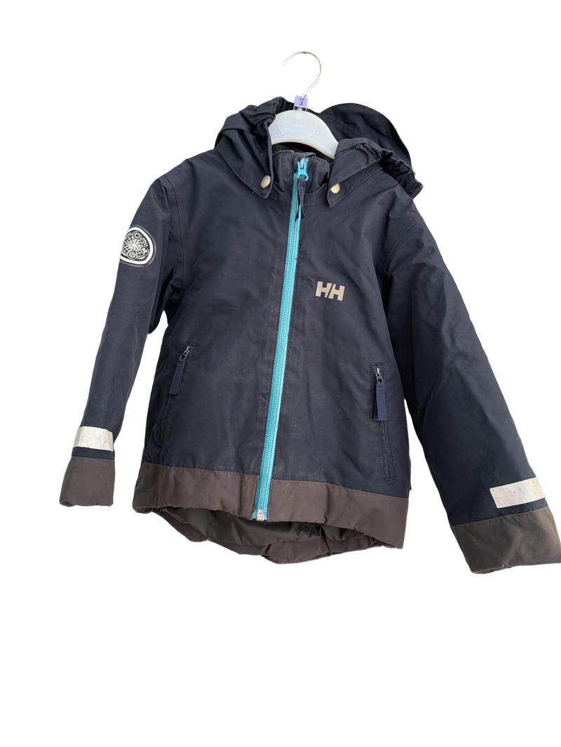 Preloved Helly Hansen - Navy Lined Waterproof Jacket (3y)