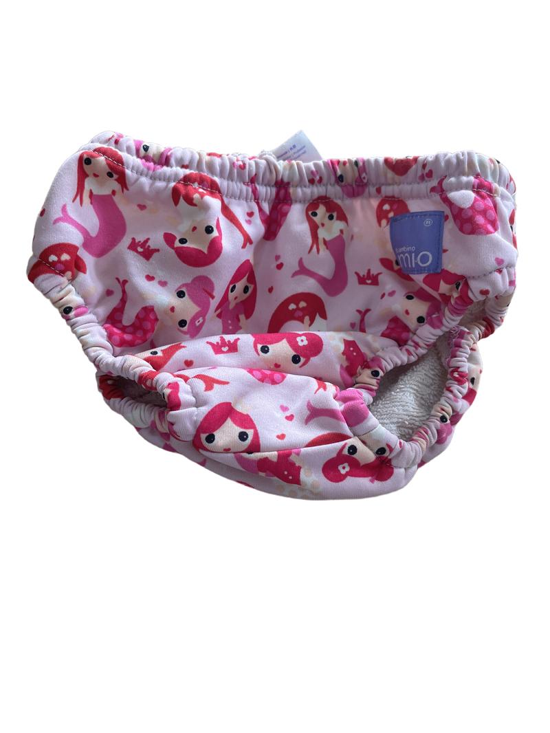 Preloved Bambino Mio - Pink Mermaid Swim Nappy. (2-3y)