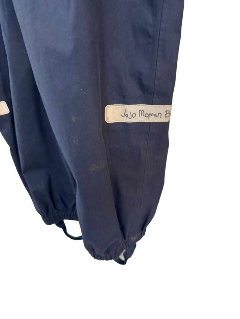 Preloved Jojo Maman Bebe - Navy Waterproof Trousers With Bib, Dungarees (5-6y)