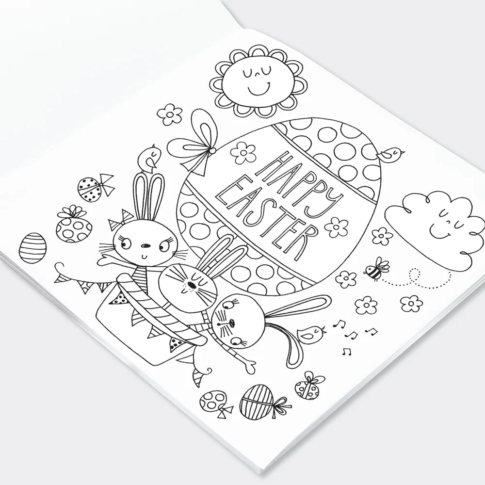 Easter Colouring book