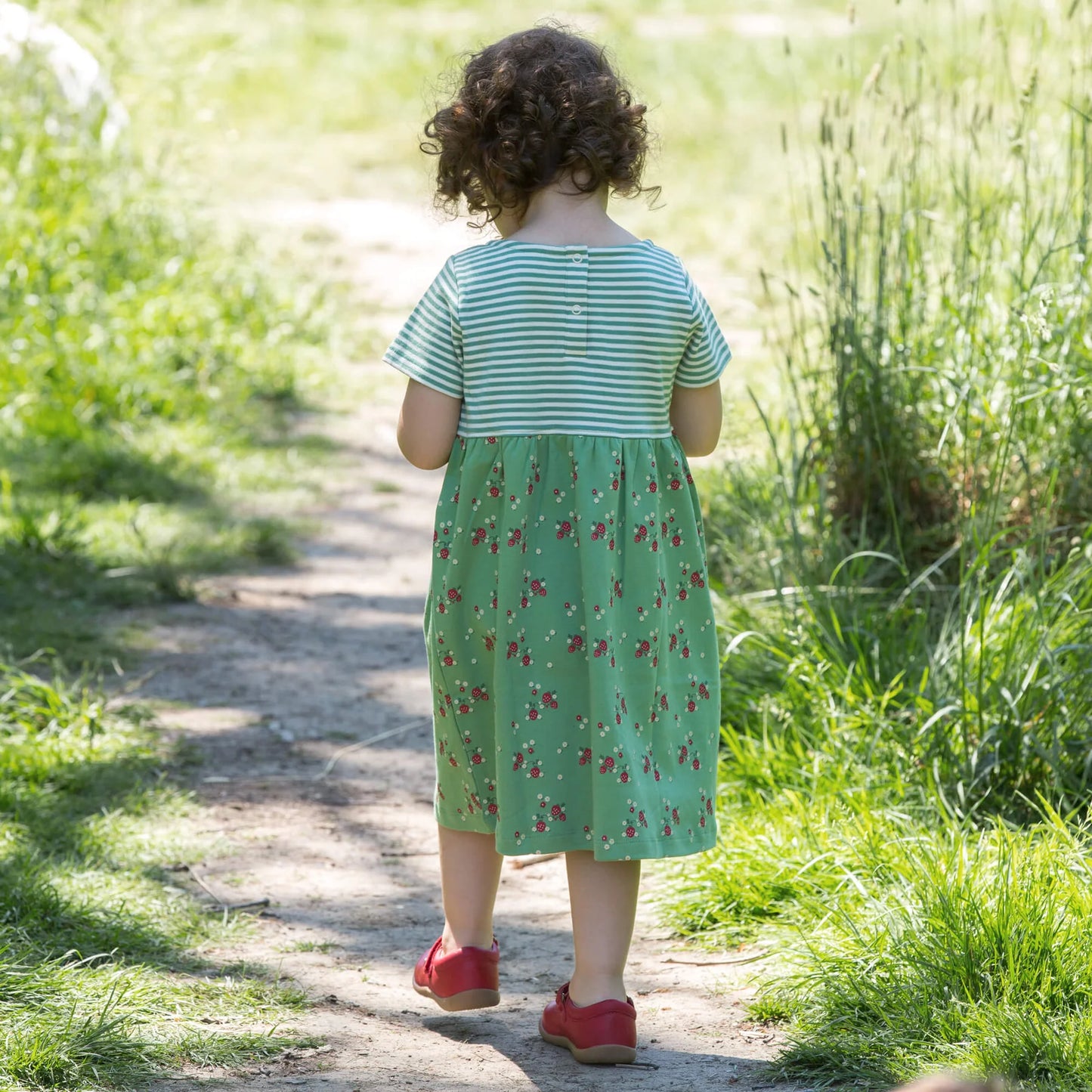 Little Green Radicals Grow Your Own Easy Peasy Dress Set