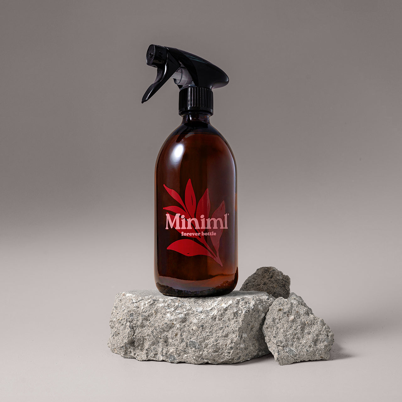 Miniml Reusable Glass 500ml Bottle
