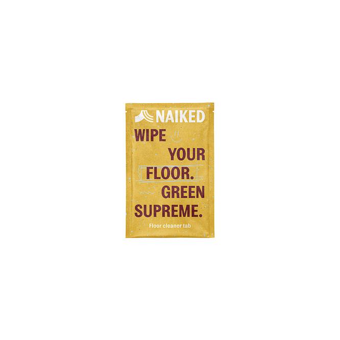 Naiked Floor Cleaner Tab in use