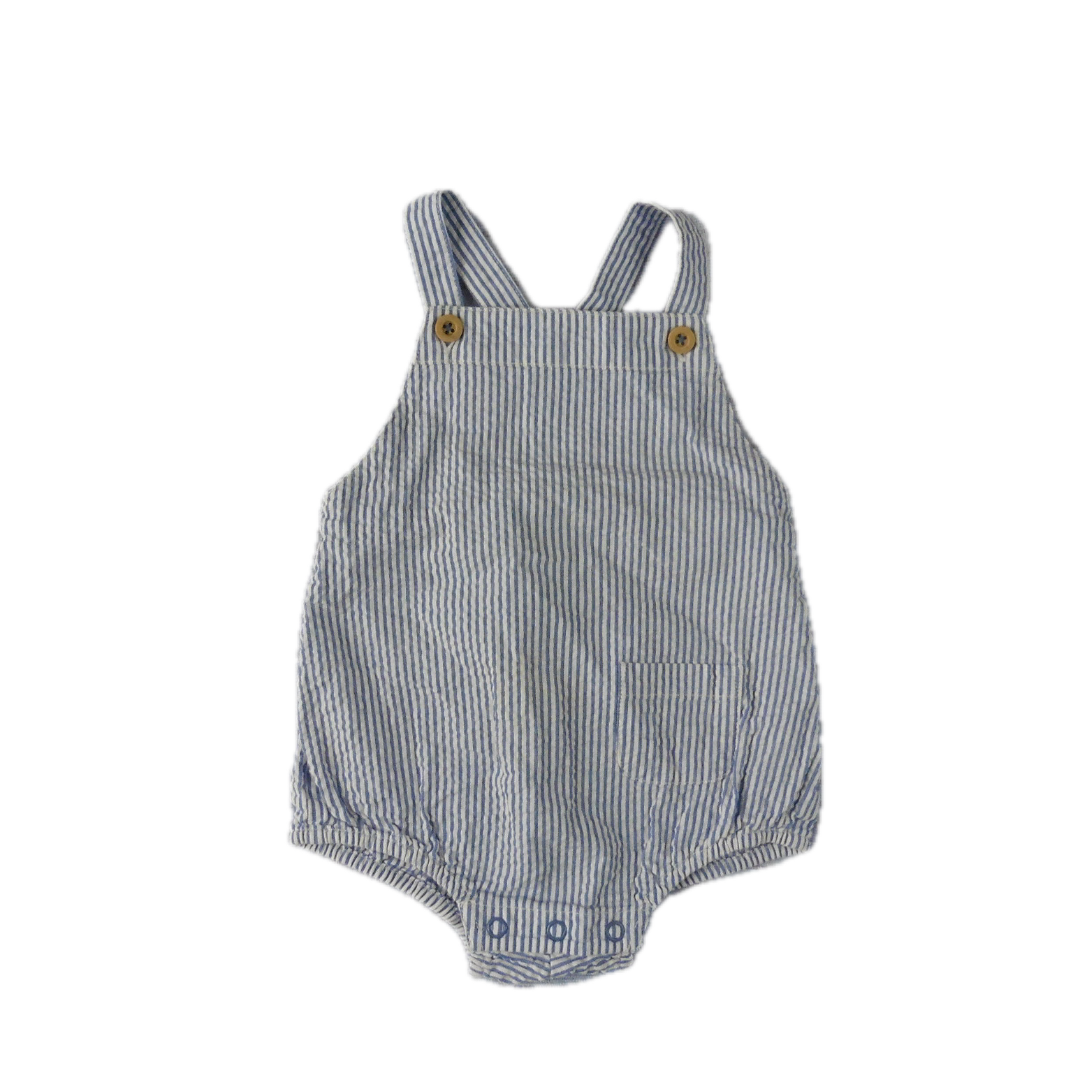 The Little White Company Romper Dungarees 6-9m – Eco Bee