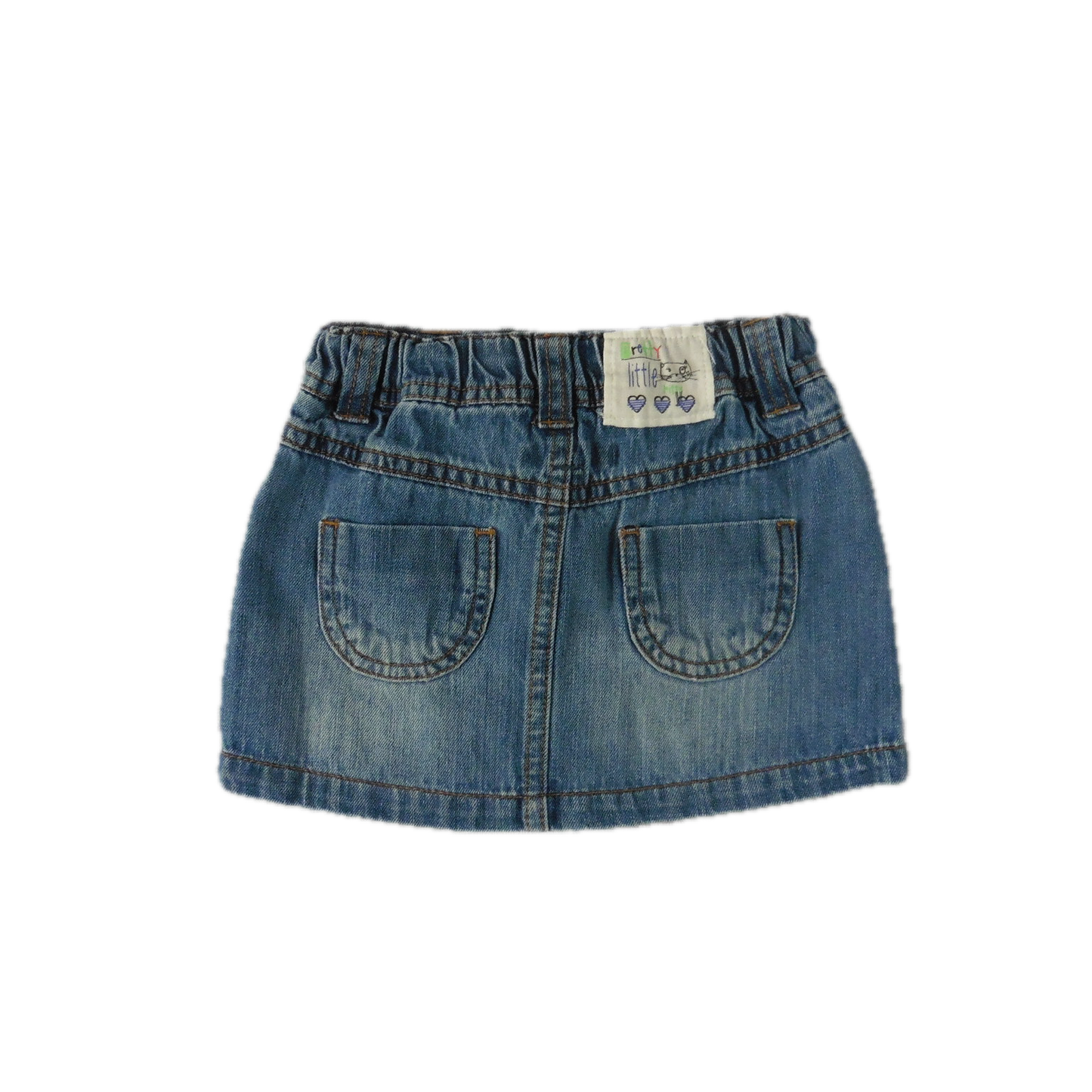 Preloved M&S Denim Skirt 12-18m