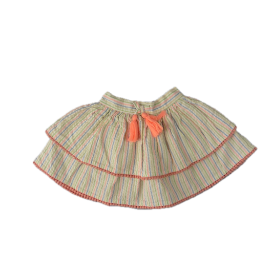 Preloved Mothercare Multi Stripe Skirt 18-24m NEW