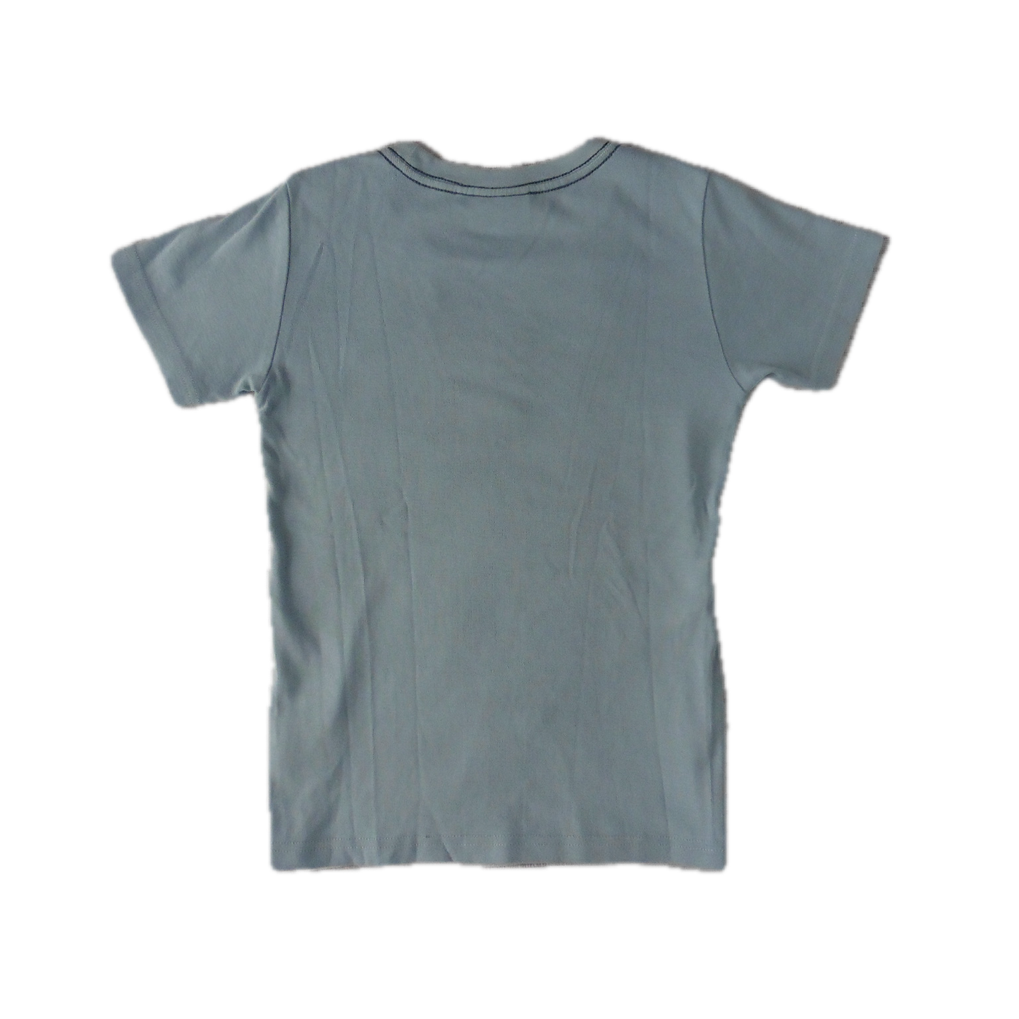 Preloved WHEAT Blue T-Shirt 8y