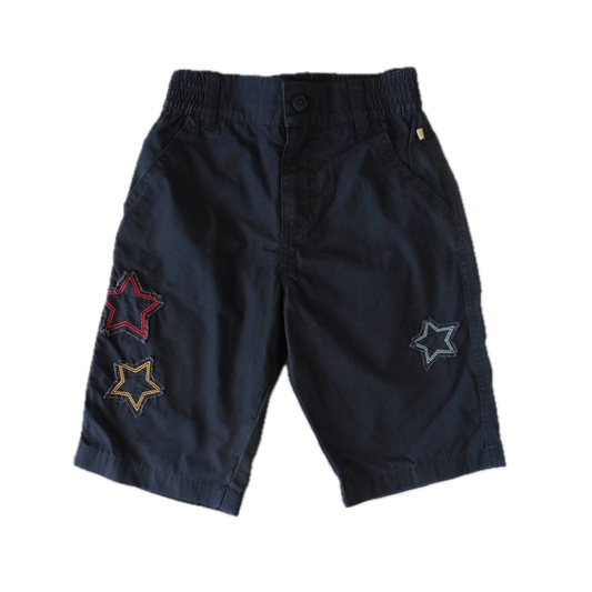 Preloved Frugi Navy Shorts 6-7y