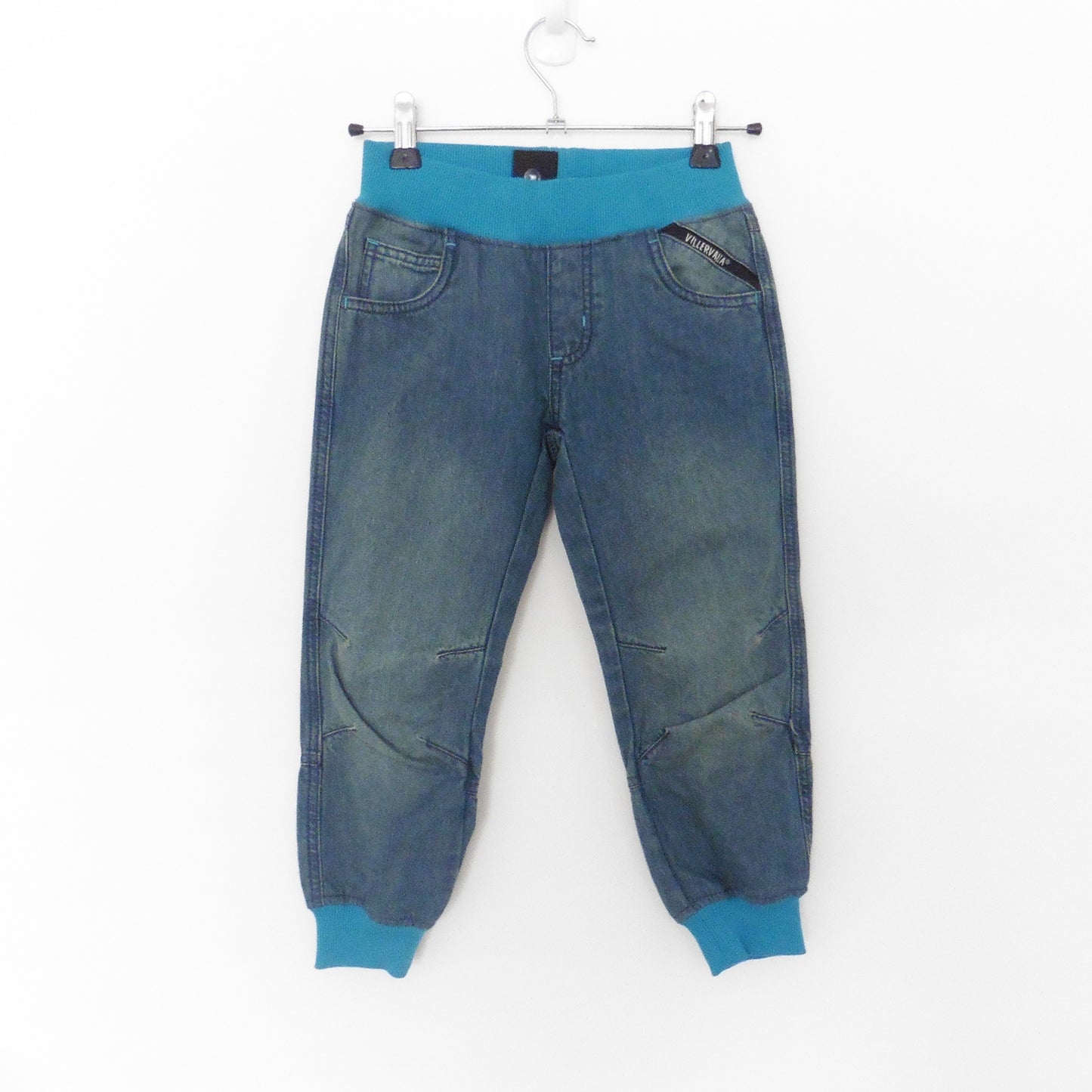 Villervalla Indigo wash relaxed jeans 110 5y NEW