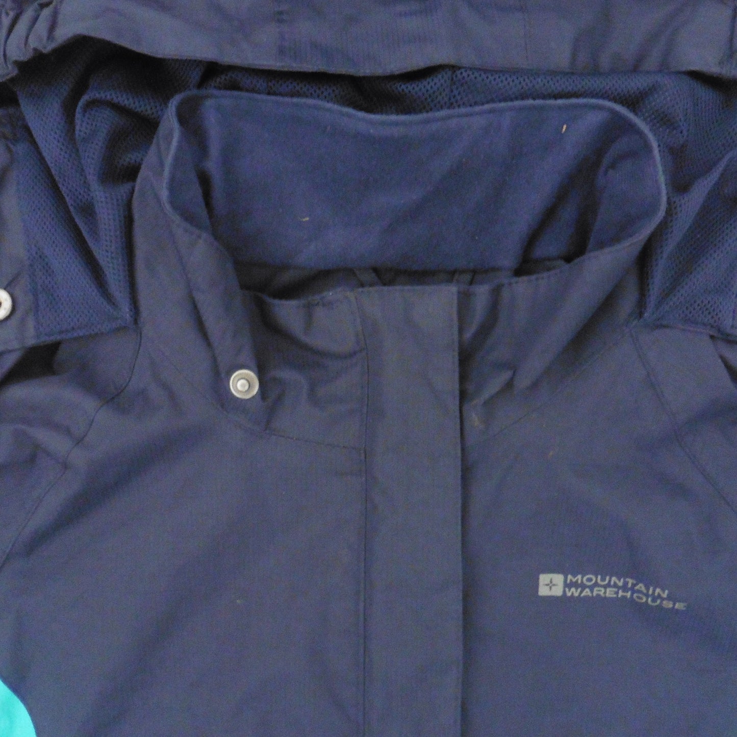 Mountain Warehouse navy waterproof jacket 11-12y