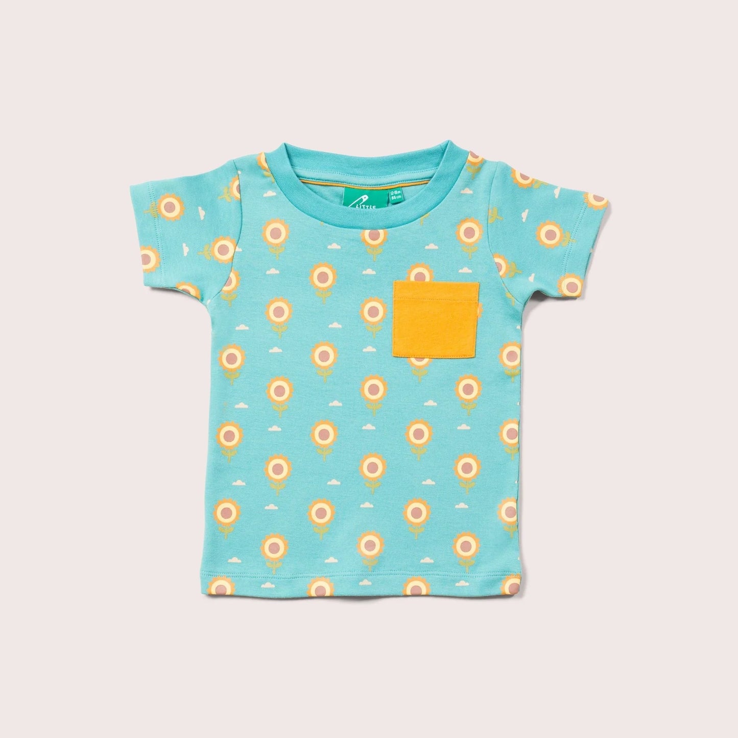 Little Green Radicals Sunflower Organic T-Shirt & Jogger Playset