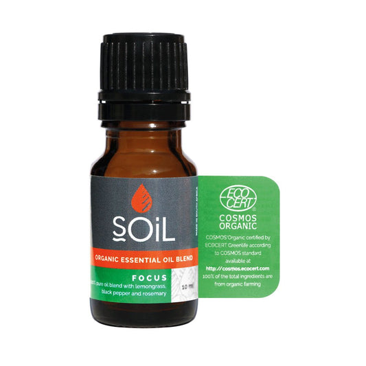 SOiL Organic Essential Oil Blend - Focus