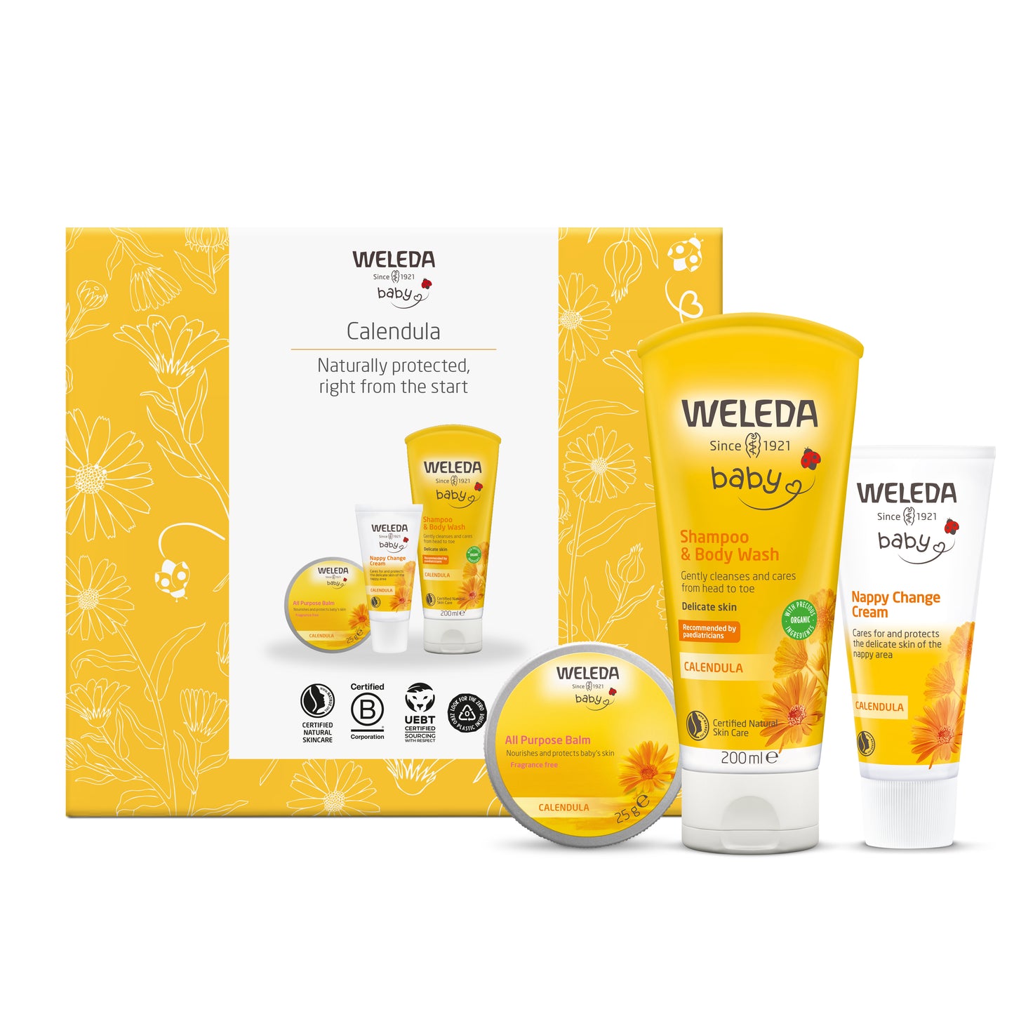 Weleda Calendula Baby Skin Care Gift Set