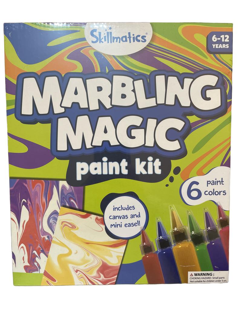 Preloved Toys - Skillmatics Marbling Magic Paint Kit, NEW In Package - Grasper Global Inc