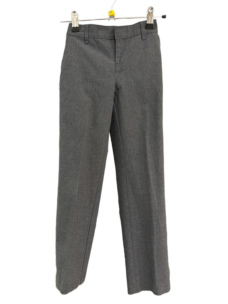 Preloved Marks & Spencer - Grey School Uniform Trousers. (7-8y)