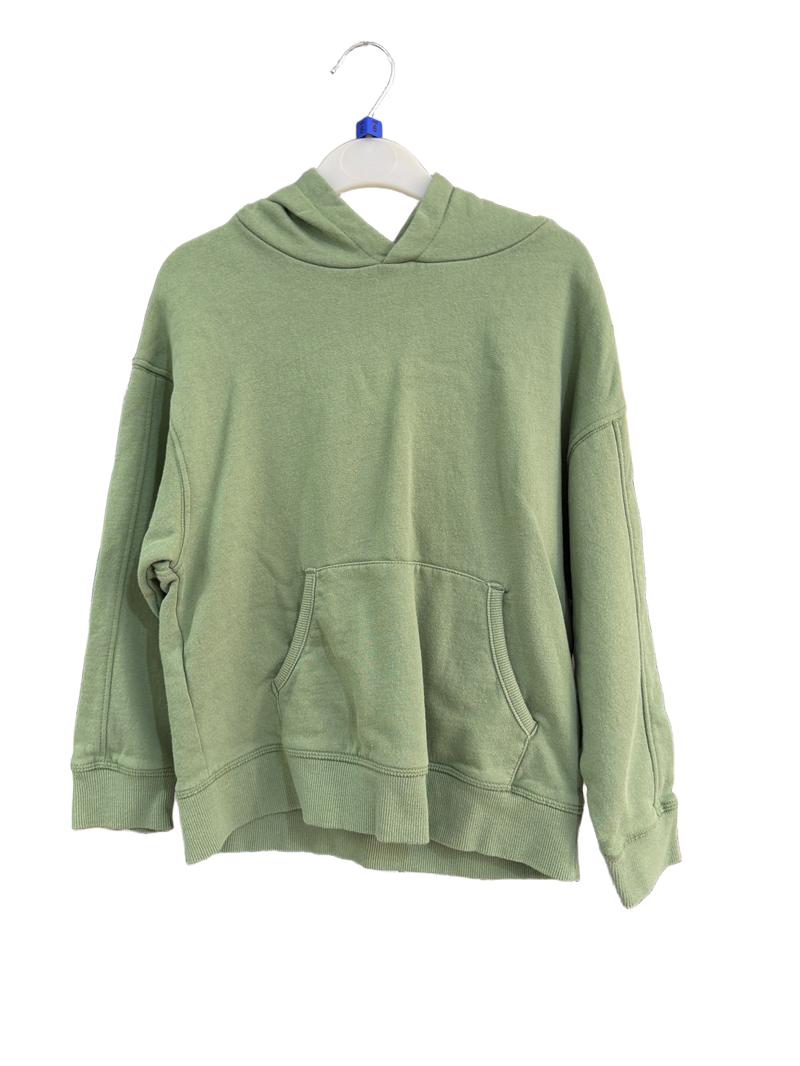 Preloved John Lewis - Green Pocket Hoodie (6-7y)