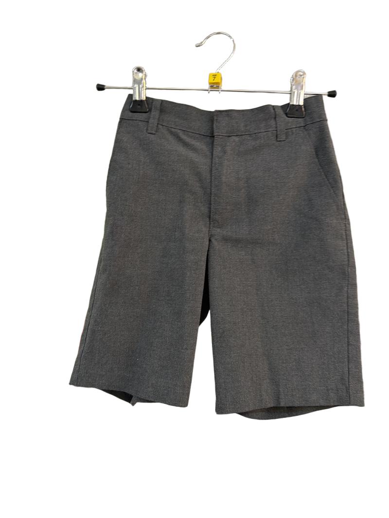 Preloved Marks & Spencer - Gray School Shorts (7-8y)