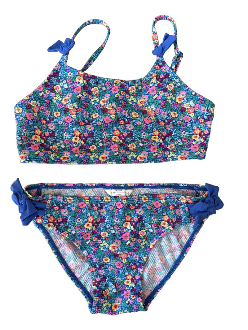 Preloved Monsoon - Multicolour Floral Print Bikini (11-12y)