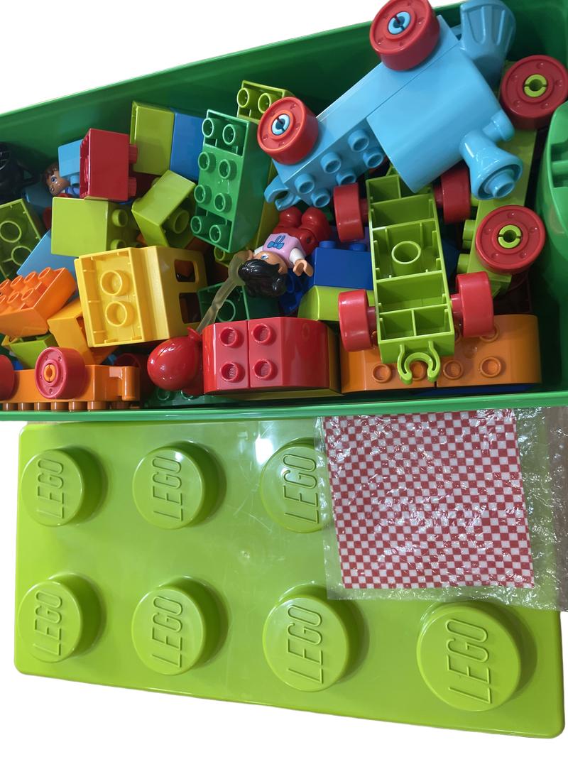 Preloved Toys - Box Of Lego Duplo Blocks - Lego