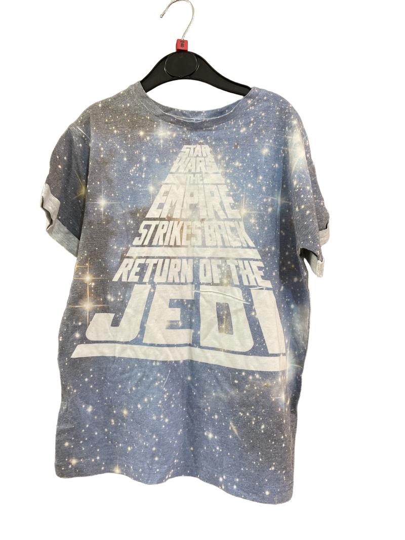 Preloved Star Wars - Blue Star Wars Lightweight T Shirt (8-9y) - Top