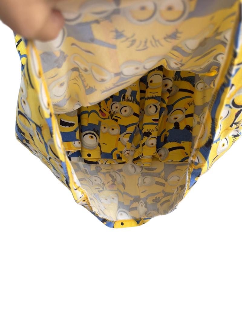 Preloved Marks & Spencer - Yellow Blue Minions Short-sleeved Pyjama Set (13-14y)