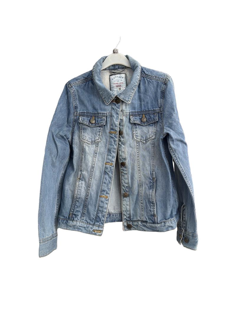 Preloved Fatface - Blue Jean Denim Jacket (12-13y)