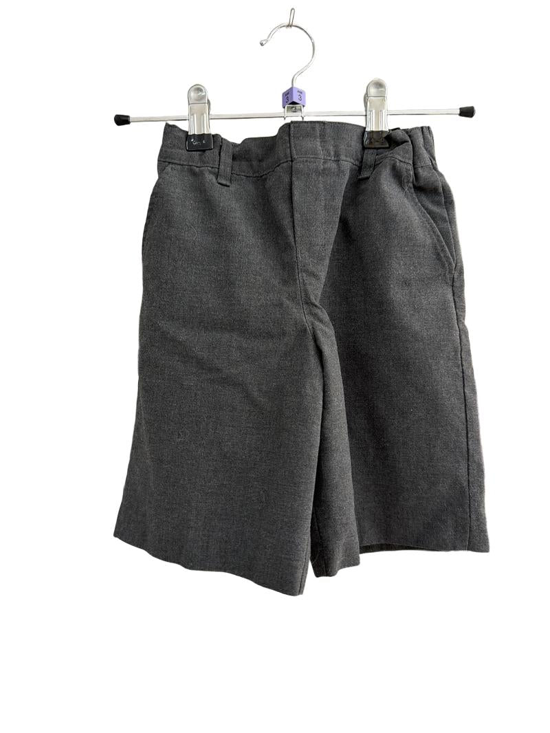 Preloved Marks & Spencer - Grey School Shorts (3-4y)