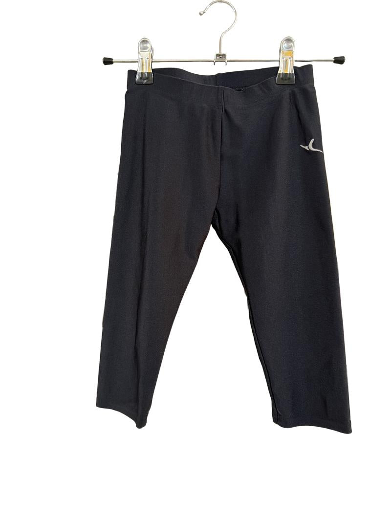 Preloved Unknown Brand - Black Athletic Capri Leggings (3-4y, 4-5y)