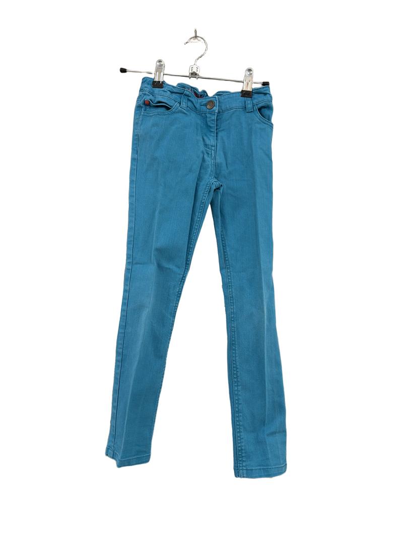 Preloved Mini Boden - Turquoise Denim Trousers (9y)