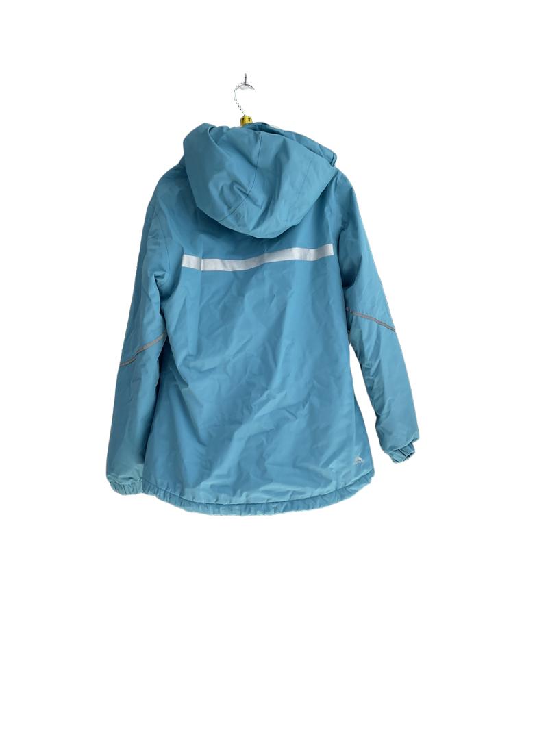 Preloved Trespass - Blue Tres-shield Fleece-lined Waterproof Jacket (7-8y)