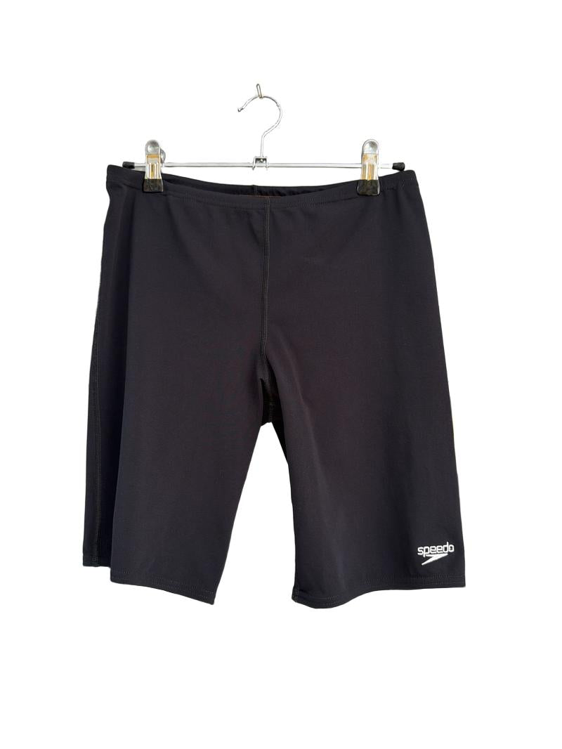 Preloved Speedo - Black Long Swim Shorts 2 (13-14y)