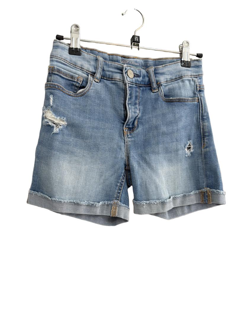 Preloved Gap Kids - Distressed Blue Jean Shorts (11-12y)