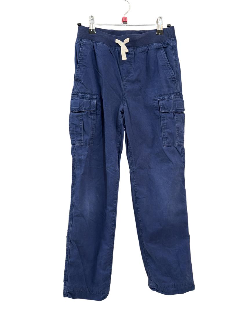 Preloved Lands' End - Navy Cargo Trousers (10-11y, 11-12y)