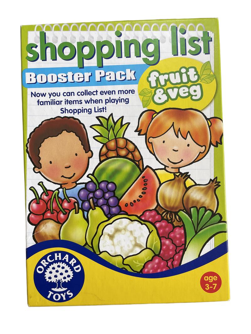 Preloved Shopping List Booster Pack Fruit & Veg - Orchard Toys