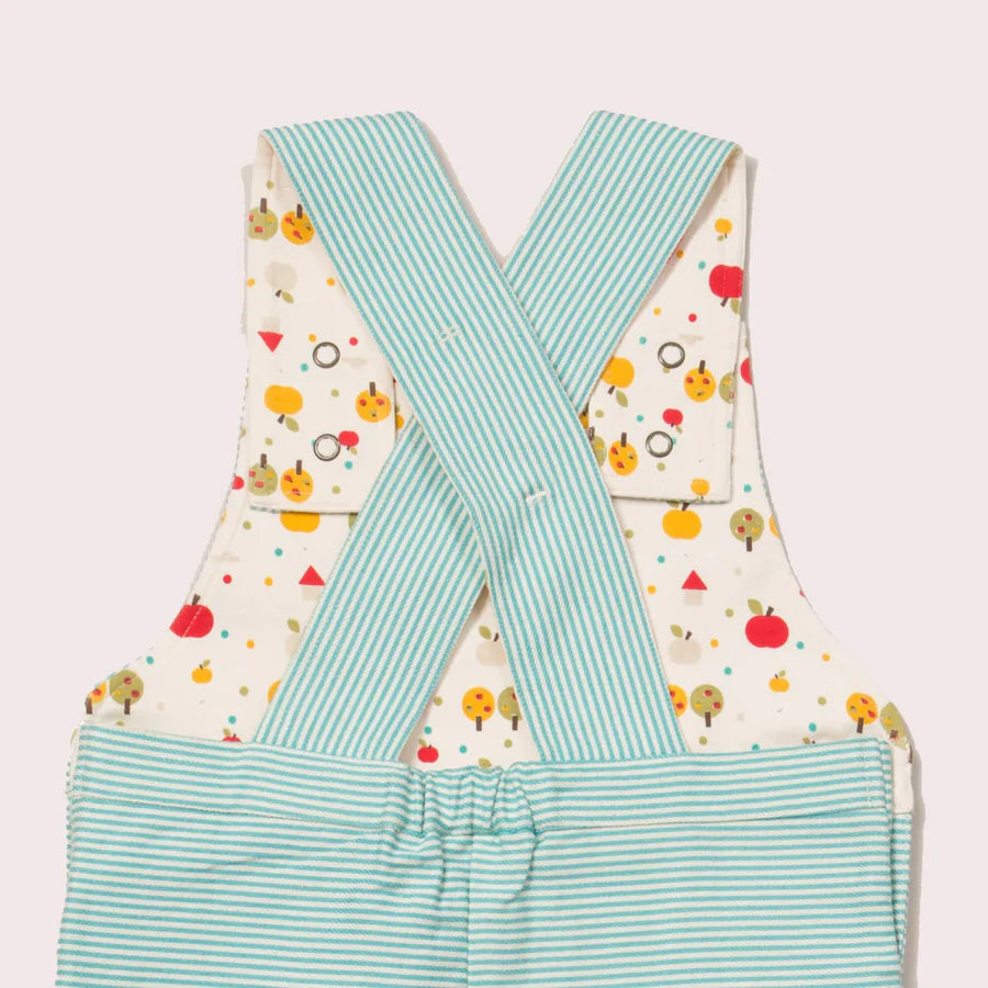 Little Green Radicals Balloon Classic Shortie Dungarees