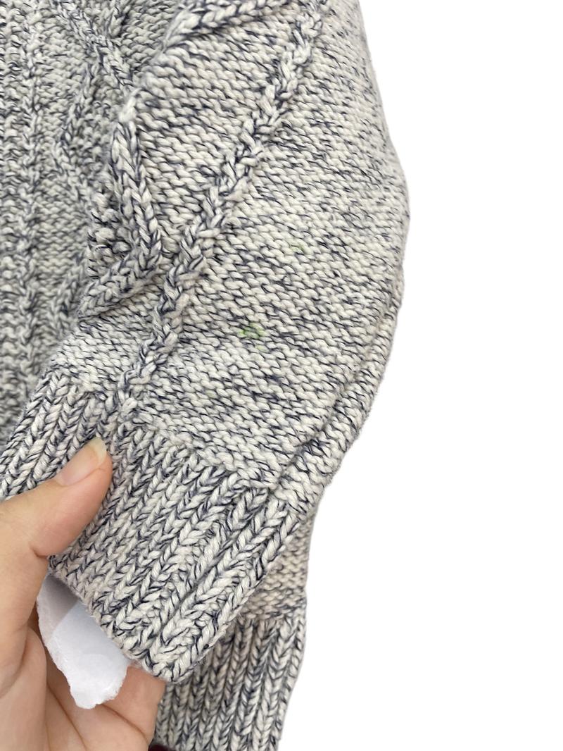 Preloved Baby Gap - Navy White Fleck Knit Jumper (2-3y)