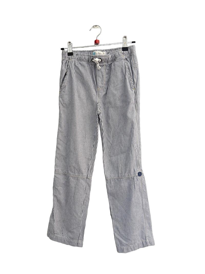 Preloved Mini Boden - Blue And White Striped Trousers (7-8y)