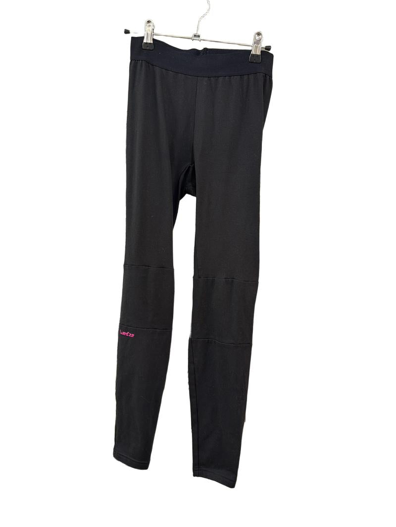 Preloved Decathlon - Wedze Black Athletic Thermal Leggings (13-14y)