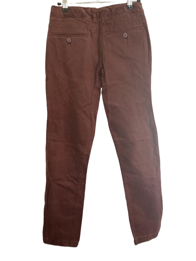 Preloved John Lewis - Burgundy Brown Trousers (12-13y)