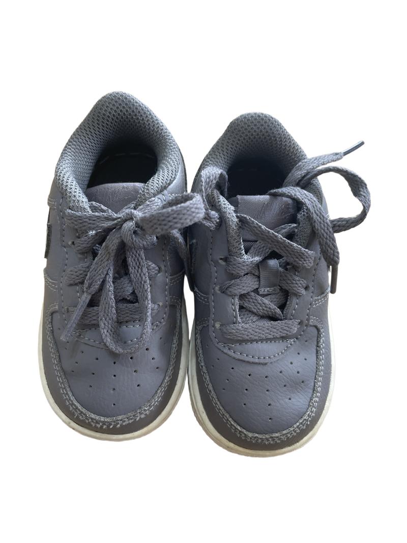 Preloved Nike - Grey Nike Force 1 (4.5 UK)