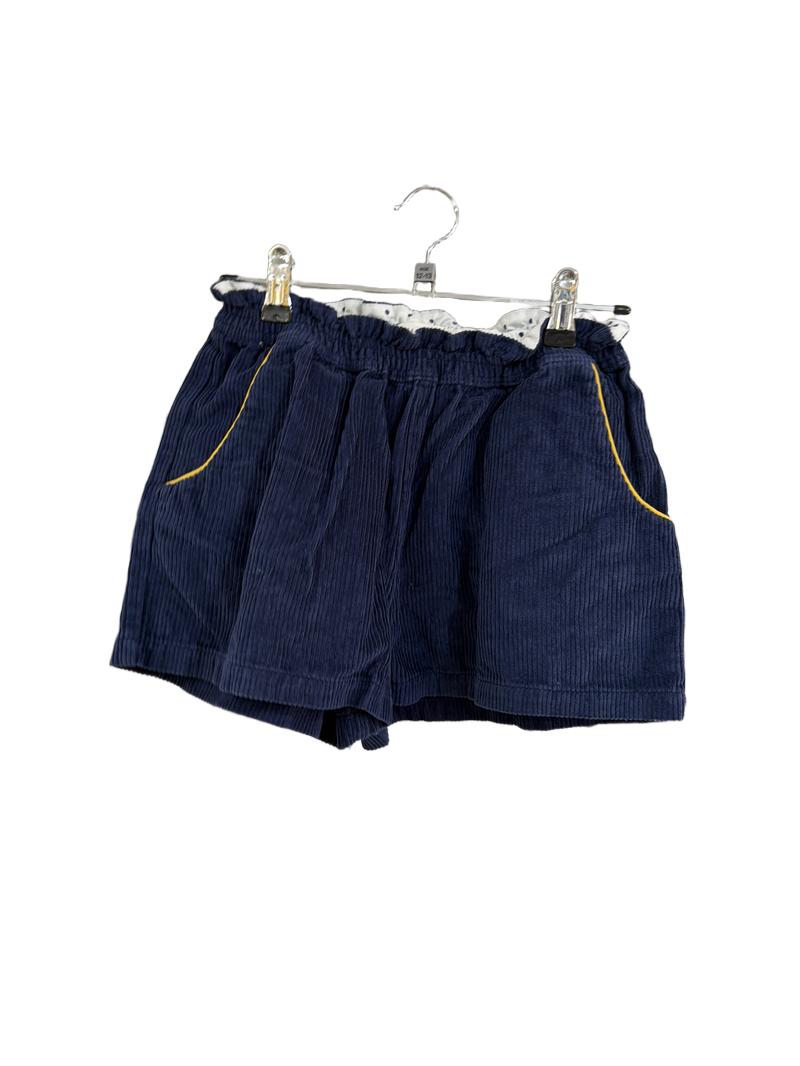 Preloved Mini Boden - Navy Corduroy Shorts (12-13y)